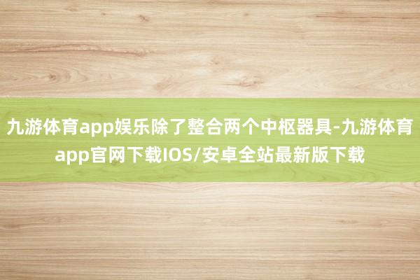 九游体育app娱乐除了整合两个中枢器具-九游体育app官网下载IOS/安卓全站最新版下载
